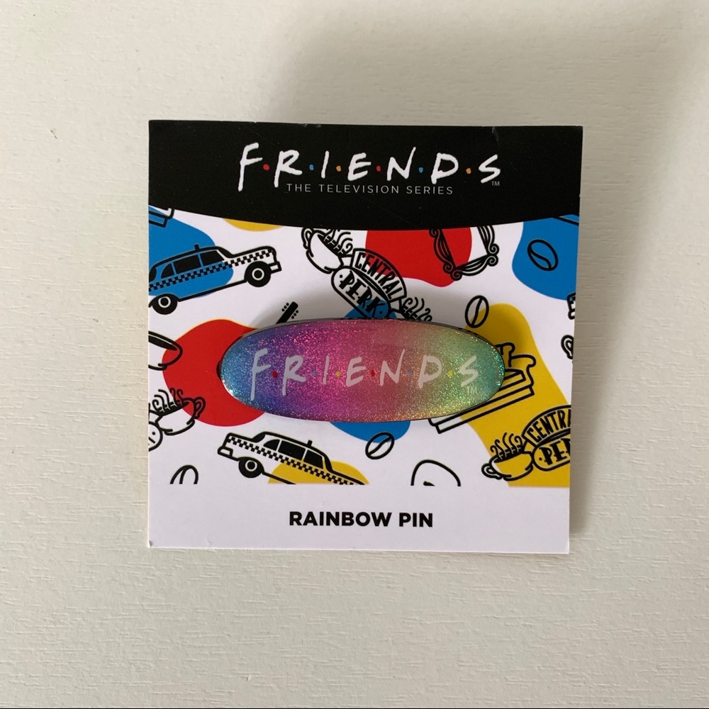 NWT Friends Rainbow Pin